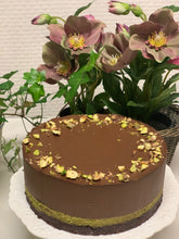 Load image into Gallery viewer, Vegānu pistāciju - šokolādes mussa kūka
